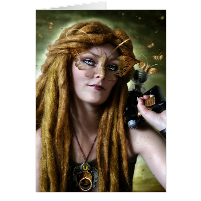 Mekaniska Illusioner Hälsningskort (Framsidan)