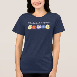 Mekaniska Ingenjör Asters T Shirt
