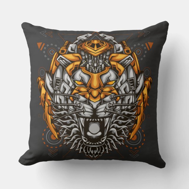 Mekaniska Krigare Kudde (Framsida)