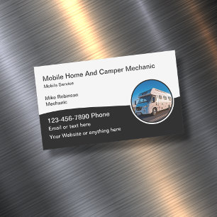 Mekaniska magneter för Affärskort av Mobile Camper