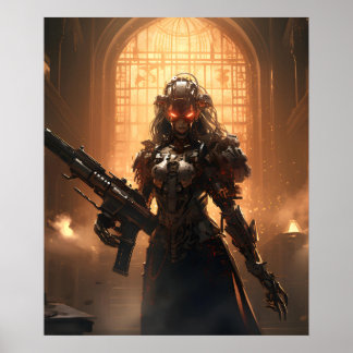 Mekaniska mallar Saga Poster