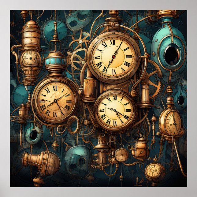 Mekaniska markeringar Poster (Framsidan)