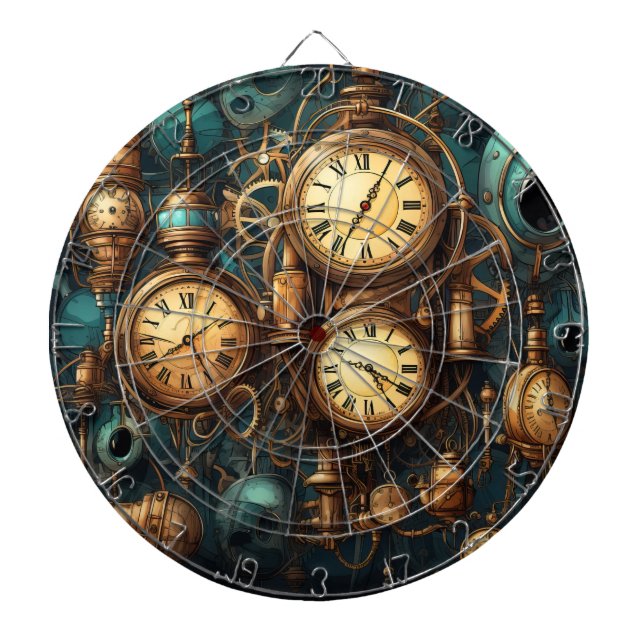 Mekaniska marveler Dartboard Darttavla (Framsidan)