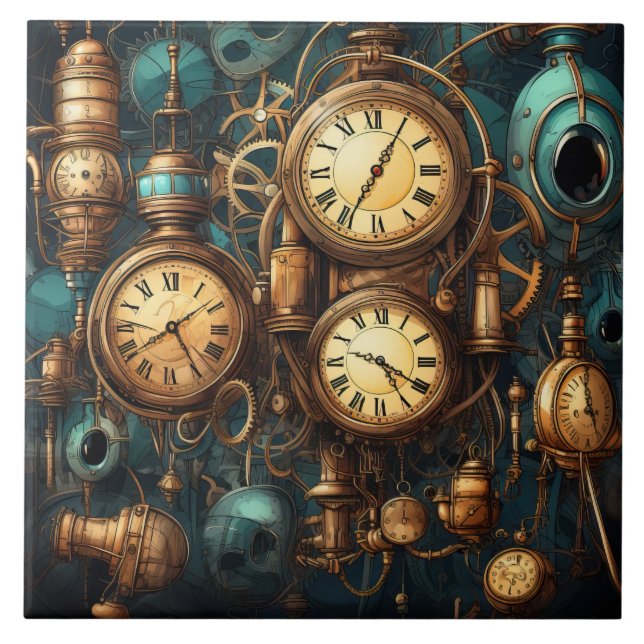 Mekaniska marveler, keramiska plattor kakelplatta (Framsidan)