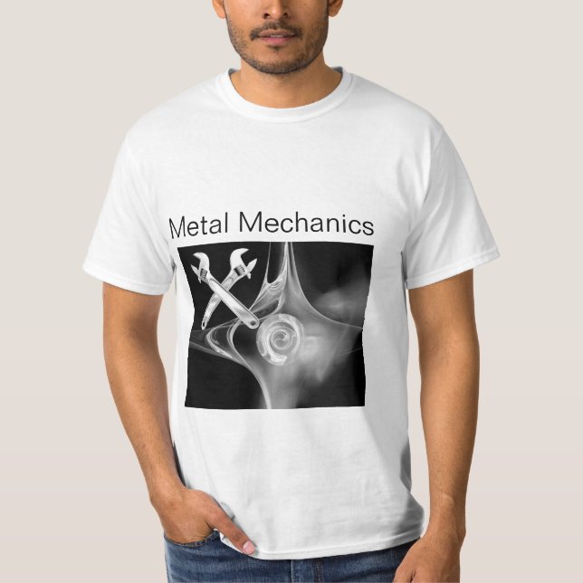 MEKANISKA MEKANIKER I METALL, PLUMBERS T SHIRT (Framsida)