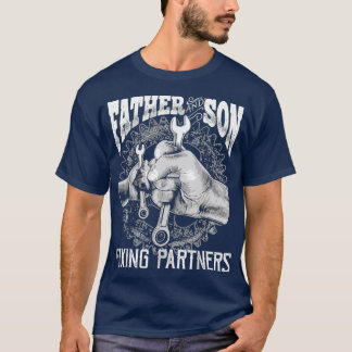 Mekaniska mekanismen för far och son Fars dag Gift T Shirt