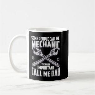 Mekaniska mekanismen Pappa Fars dag Pappor födelse Kaffemugg