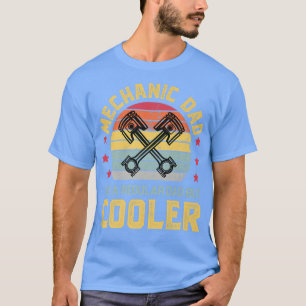 Mekaniska Pappa-funktionen Auto Mechanic Pappa Far T Shirt