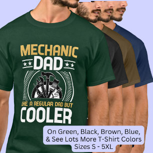 Mekaniska Pappa som vanligt men kylare Verktyg T Shirt