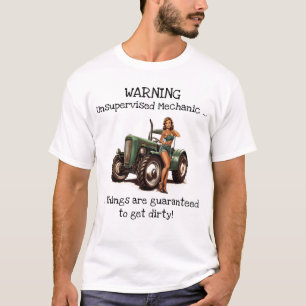 Mekaniska T-shirt-för manar utan tillsyn T Shirt