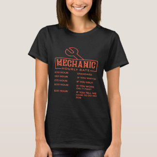 Mekaniska timtaxor för arbete t shirt