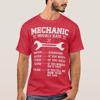 Mekaniska timtaxor för arbetskostnad för nukleära t shirt