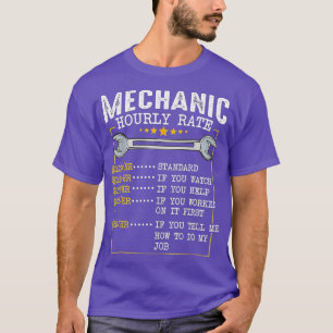 Mekaniska timtaxor för gift-arbetstaxor (3) t shirt