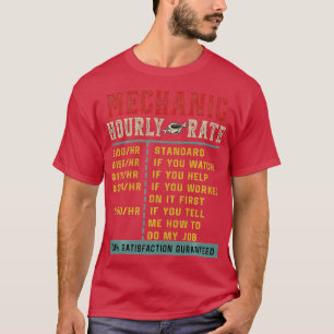 Mekaniska timtaxor för gift-arbetstaxor (8) t shirt