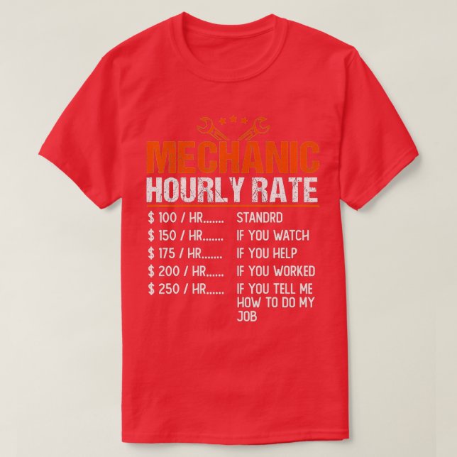 Mekaniska timtaxor för gift-nuny arbetshastighet t shirt (Design framsida)