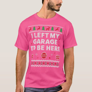 Mekaniska uggla Julfusk Garage Julafton T Shirt