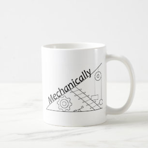 Mekaniskt benäget kaffemugg