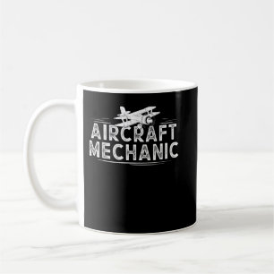 Mekaniskt flygplansutslag för mekanisk luftfart kaffemugg