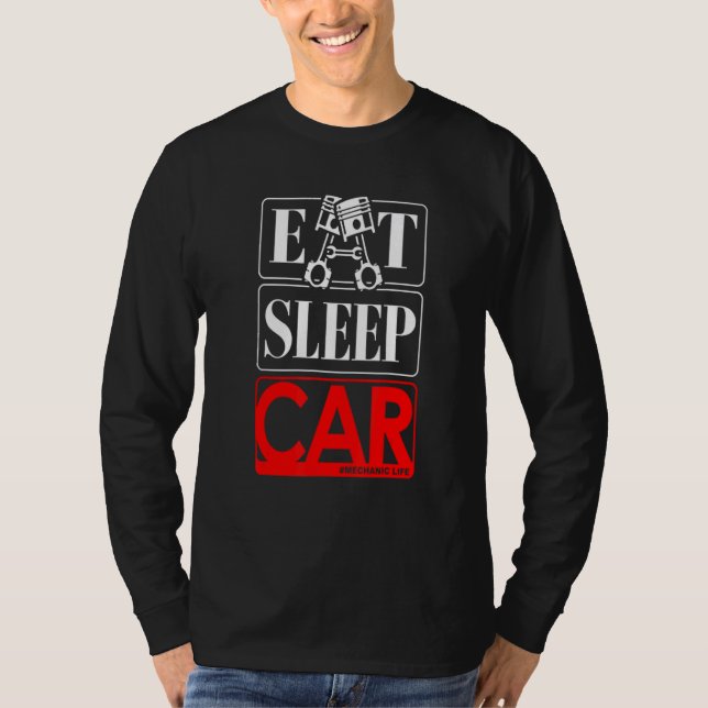 Mekaniskt För manar för sömnbussar T Shirt (Framsida)