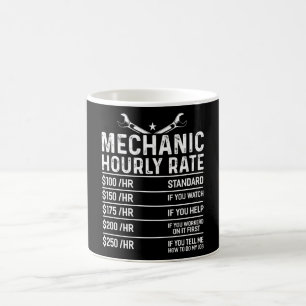 Mekaniskt funny mekanisk workshop Gift Idea Kaffemugg