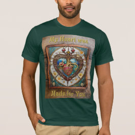 Mekaniskt hjärta anatomisk Steampunk-serie T Shirt