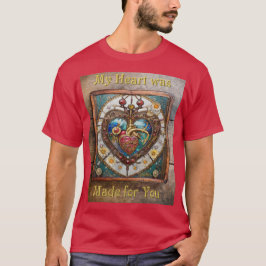 Mekaniskt hjärta anatomisk Steampunk-serie T Shirt