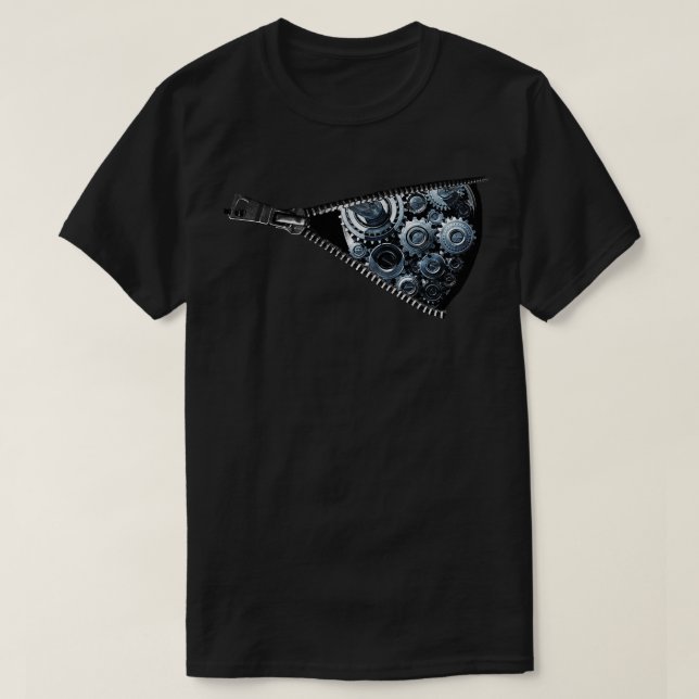 Mekaniskt hjärta t shirt (Design framsida)