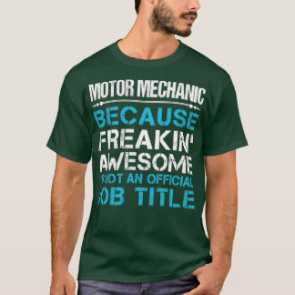 Mekaniskt laddande objekt för Fantastisk-jobbgåva T Shirt