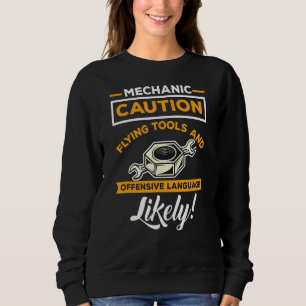 Mekaniskt lustigt, citattecken som flyger Verktyg  T Shirt