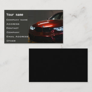 Mekaniskt motorvarvtalsmodern Grått Fast Speed Mod Visitkort
