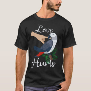 Mekaniskt säga efter afrikanska grå färg för t shirt