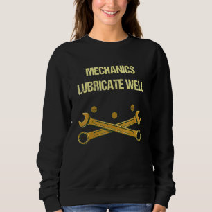 Mekaniskt smörjmedel för reparation av Humor-bilsm T Shirt