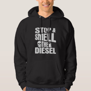 Mekaniskt stopp för diesel och blötläggning av die hoodie