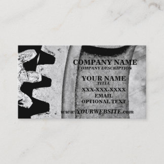 MEKANISKT UTRUSTAR - visitkortmallen Visitkort