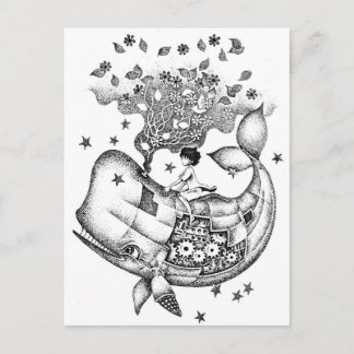 Mekaniskt val vykort