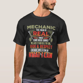Mekanismen bakom smärtan är äkta mekaniskt mekanis t shirt