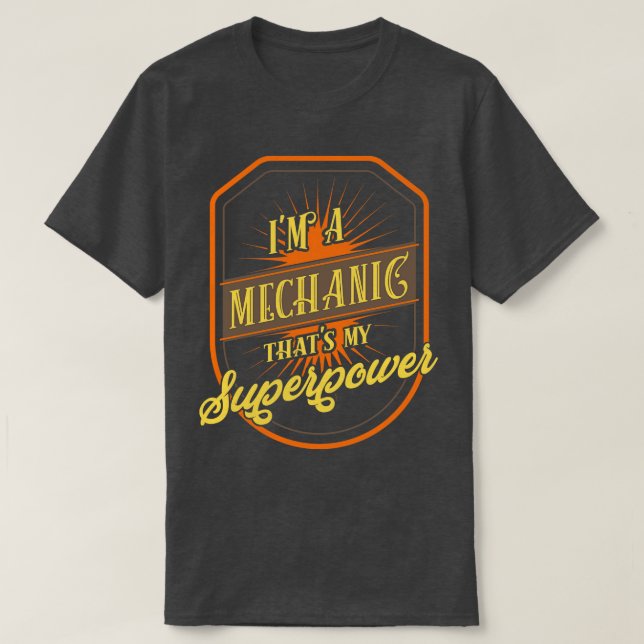Mekanist T Shirt (Design framsida)