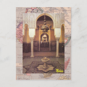 Meknes. moské vykort