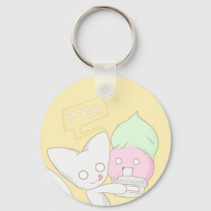 Meko glass Keychain Nyckelring