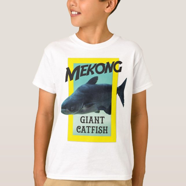 Mekong jättehavskatt t shirt (Framsida)