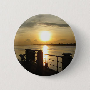 Mekong River Sunset ... Nong Khai, Isaan, Thailand Knapp