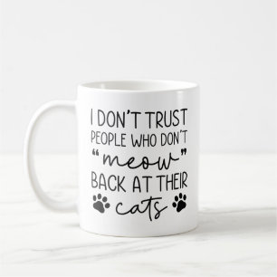 Mekta tillbaka på kattarna kaffemugg