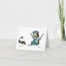 Mel: Anpassadet Cat och Maizy Hanukkah Card Kort