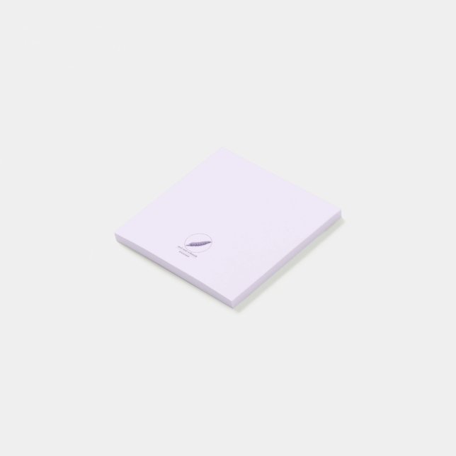 Mel Mae Schmidt Stationery Logo Post-it Block (Vinklad)