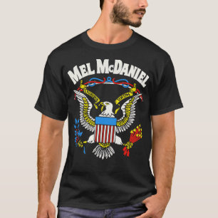 Mel McDaniel Classic Land Music Legend TShirt T Shirt
