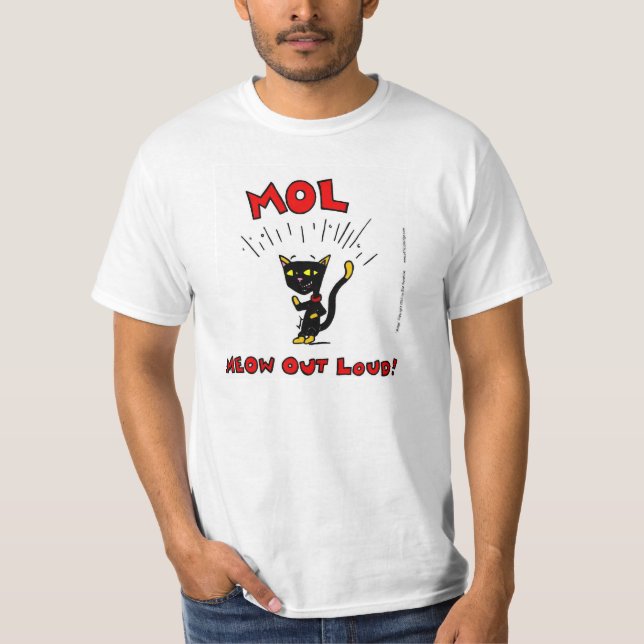 Mel MOL: MINA UT LOUD! Manar Value T-Shirt (Framsida)