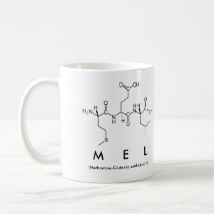 Mel peptide namn mugg