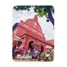 Melaka, Malaysia - kylmagnet av Velvet Escape