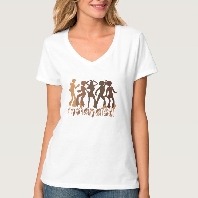 Melanated Black History T Shirt (Framsida)