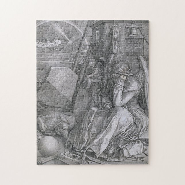Melancholia, Albrecht Durer Pussel (Vertikal)